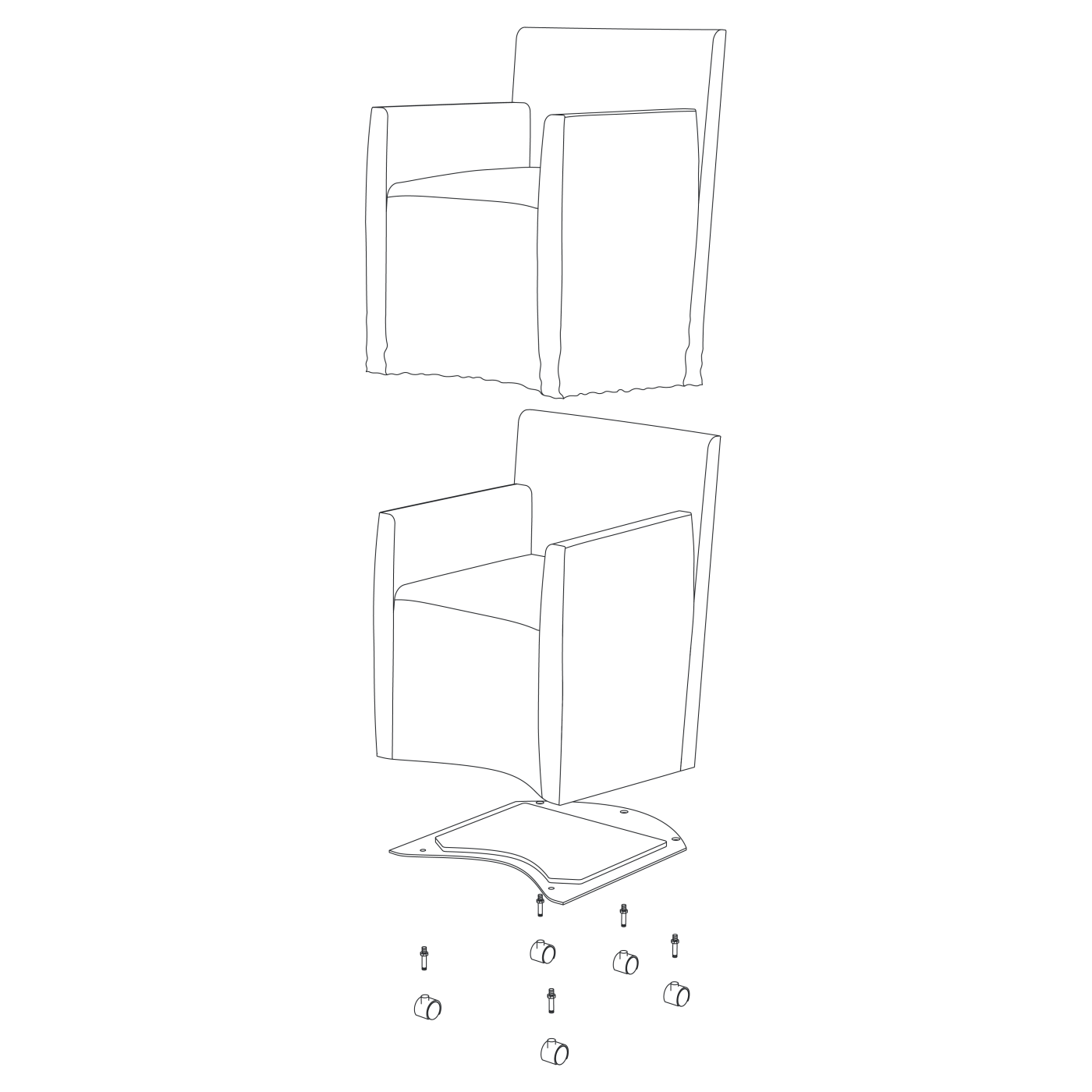 Caprilarge Jolly - Armchair - Baleri Italia
